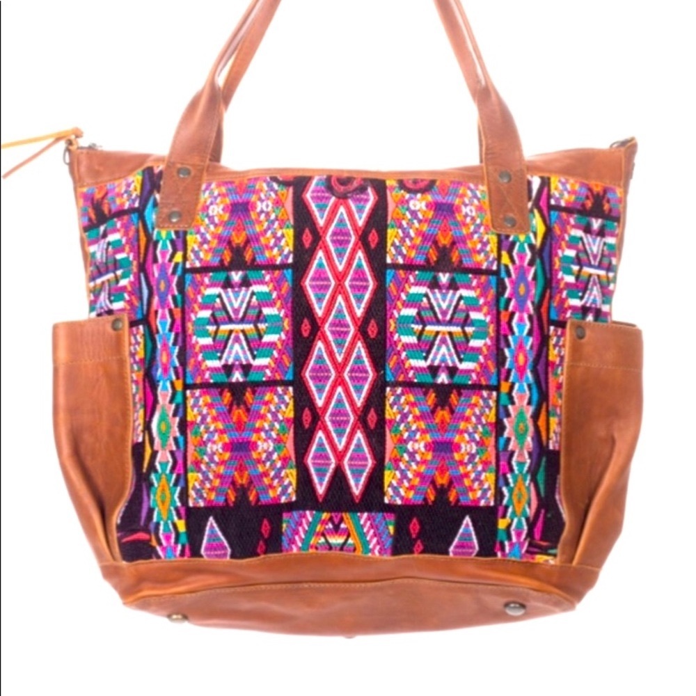 Nena & Co full size one of a kind #46796 cafe leather artisan.